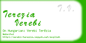 terezia verebi business card